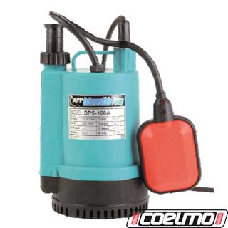 POMPE VIDE CAVE BPS 100A EAUX CLAIRES 0.10KW 230V